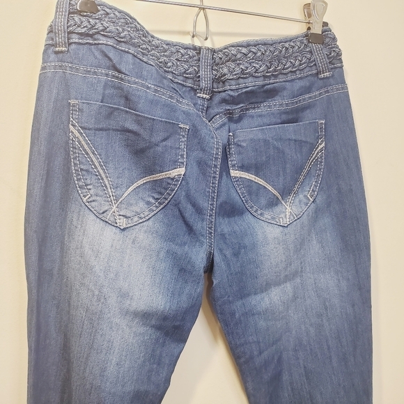 Freesthle boot cut ligh washed blue jeans size 9 - Picture 8 of 10